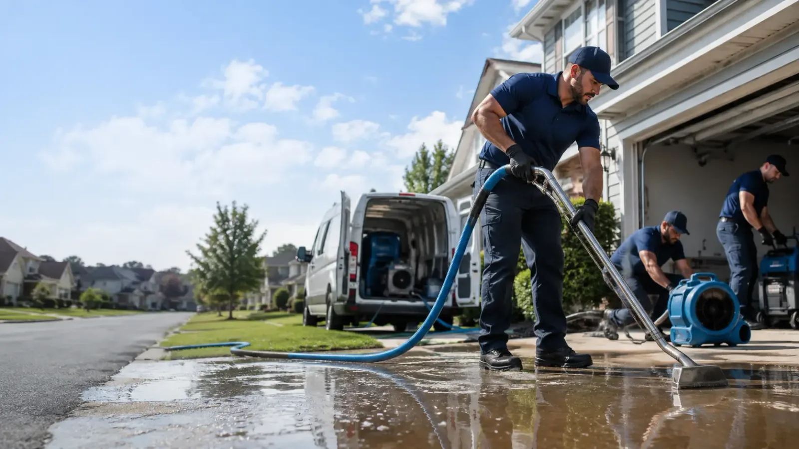 Flood Damage Restoration in Campbell, OH